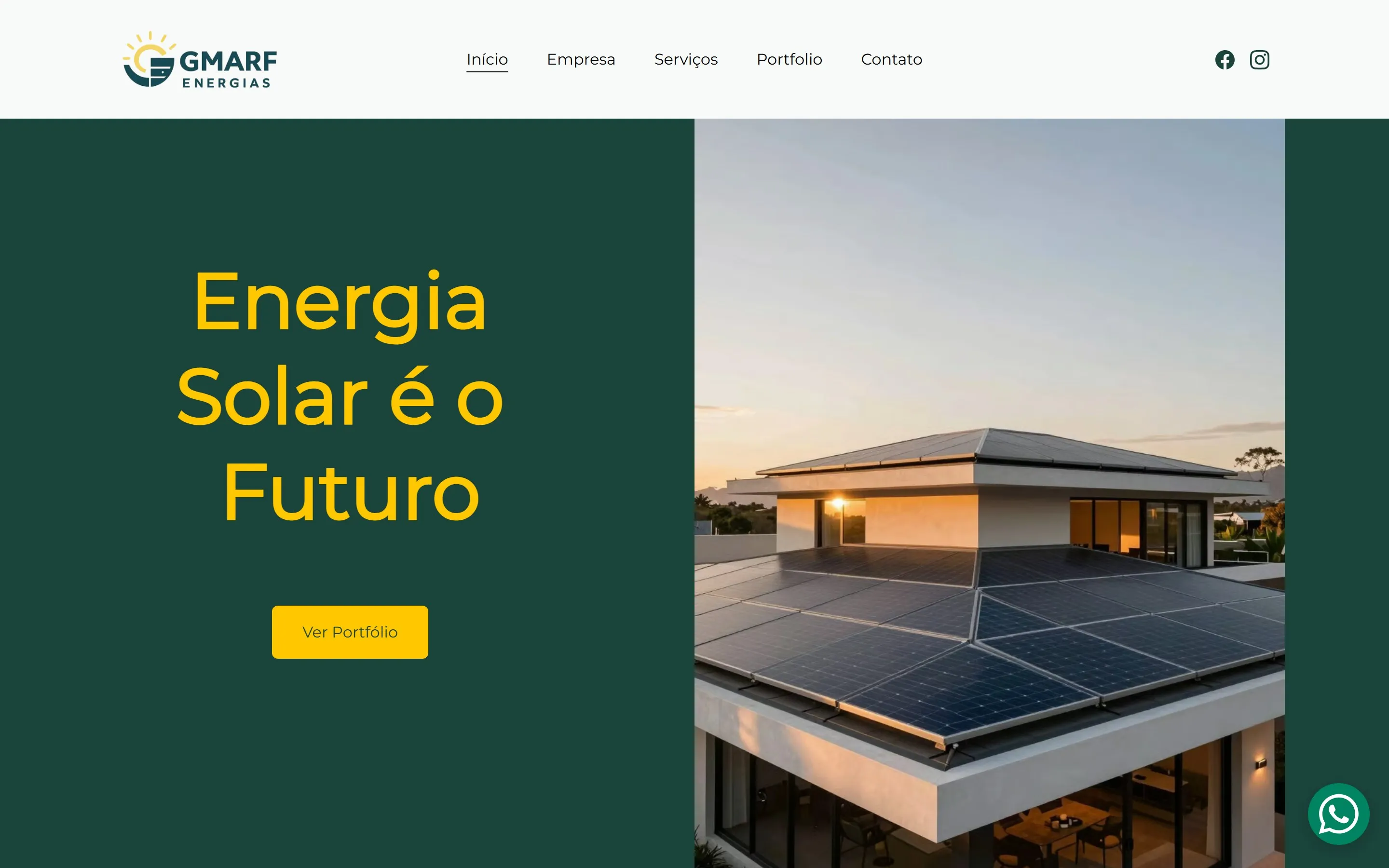 Captura do site gmarf.site